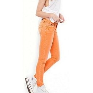 🍊Host Pick🍊 Orange Stretch Skinny Jeans